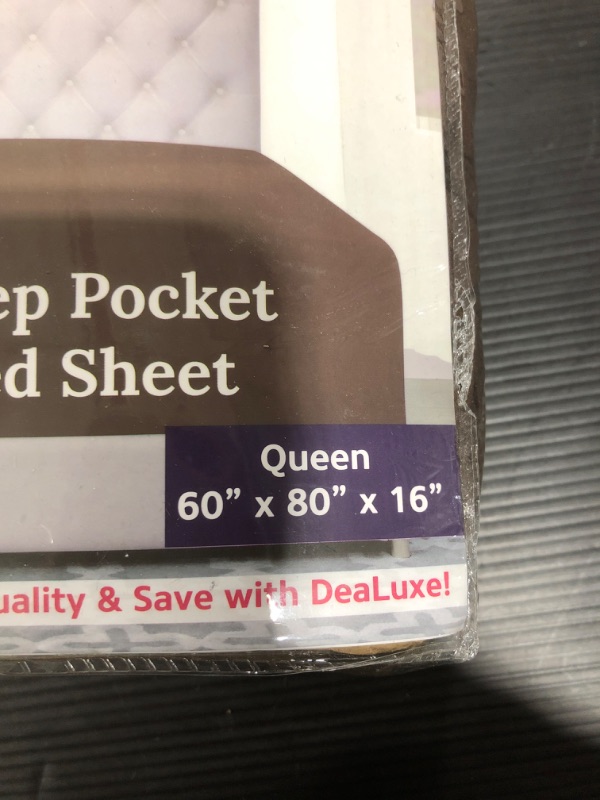 Photo 2 of 16'' FITTED SHEETS--QUEEN **BROWN