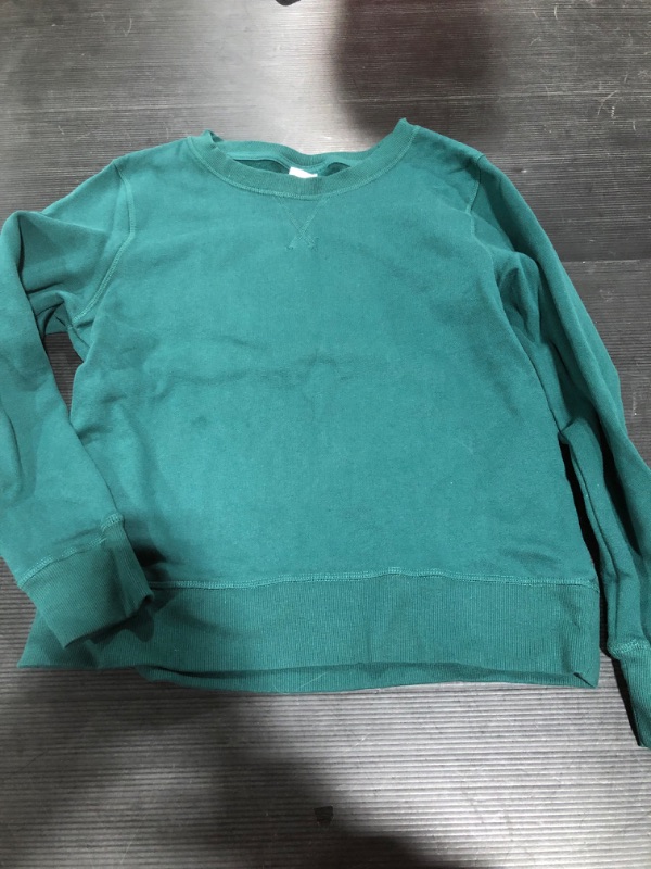 Photo 1 of AMAZON BASIC ESSENTIALS WOMENS  SWEATER GREEN --SIZE S