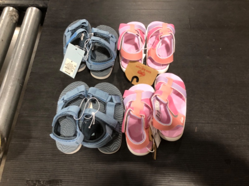 Photo 1 of BAG LOT OF TODDLERS SANDALS SIZE 8