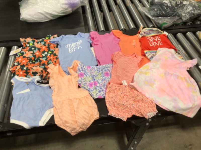 Photo 1 of BAG LOT OF BABY CLOTHES VARIOUS SIZES AND STYLES