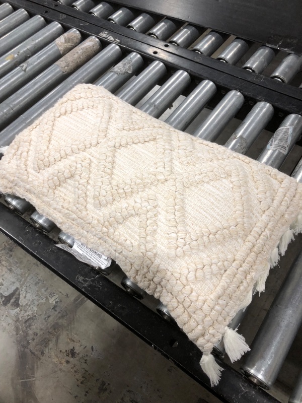 Photo 2 of Woven Textured Diamond Throw Pillow - Opalhouse™
