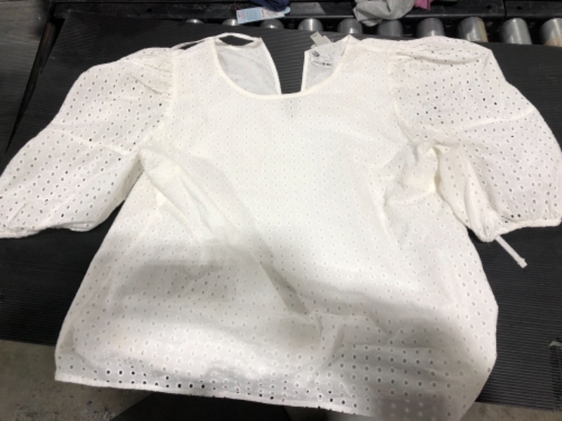 Photo 1 of A NEW DAY--PLUS SIZE TOP SIZE XXL WHITE PUFFY SLEEVE