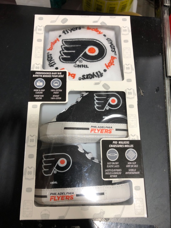 Photo 2 of BabyFanatic 2 Piece Gift Set - NHL Philadelphia Flyers - Officially Licensed Baby Apparel