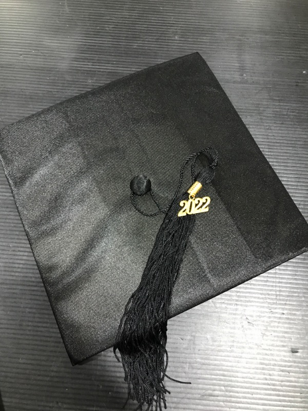 Photo 1 of  Unisex Shiny Graduation Cap With Tassel 2022