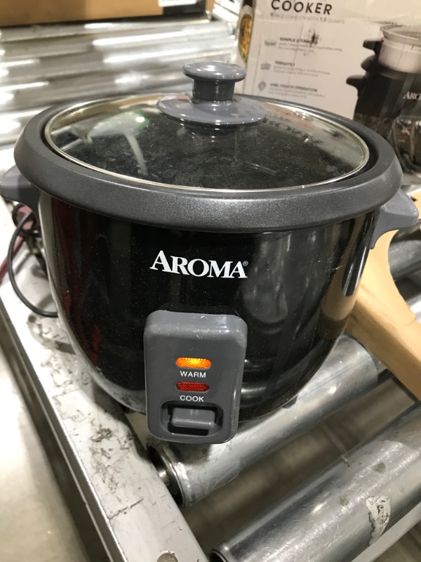 Photo 2 of Aroma Housewares ARC-363-1NGB 3 Uncooked/6 Cups Cooked Rice Cooker