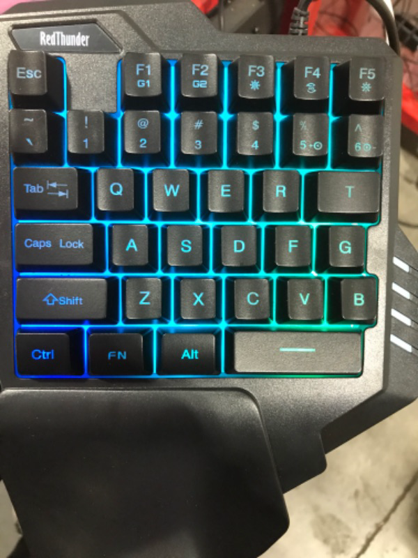 Photo 2 of RedThunder One Handed Gaming Keyboard