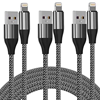 Photo 1 of iPhone Charger Cable (3 Pack 10 Foot)