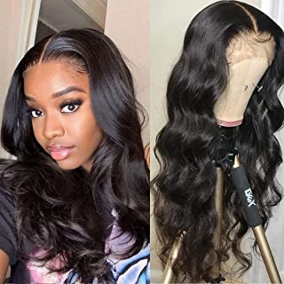 Photo 1 of 100% human hair- Afrodiva 10in lace front wig- body wave with wig cap