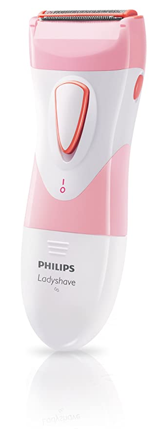 Photo 1 of Philips Beauty SatinShave Essential Women's Wet & Dry Electric Shaver for Legs, Cordless, Pink and White,