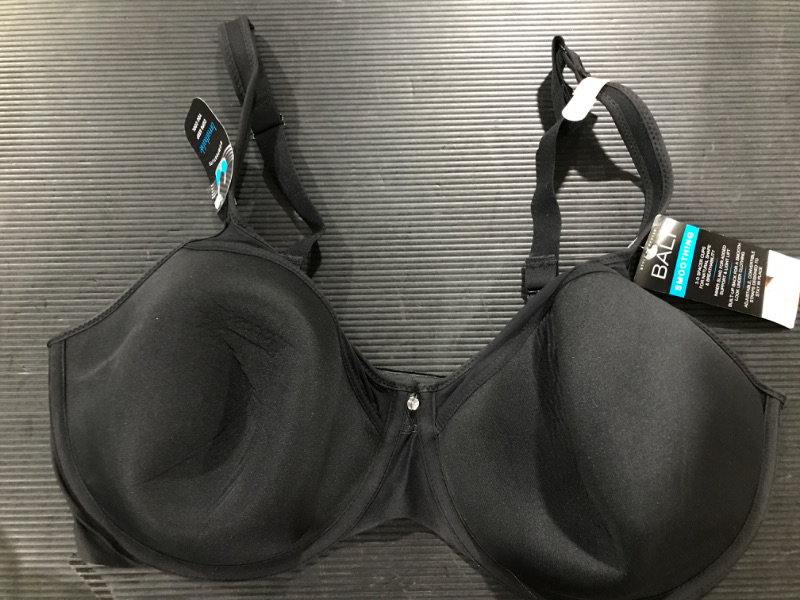 Photo 1 of Bali One Smooth U Underwire Bra, Ultra Light Underwire T-Shirt Bra, Convertible Underwire Bra with Stay-in-Place- Size 40DD