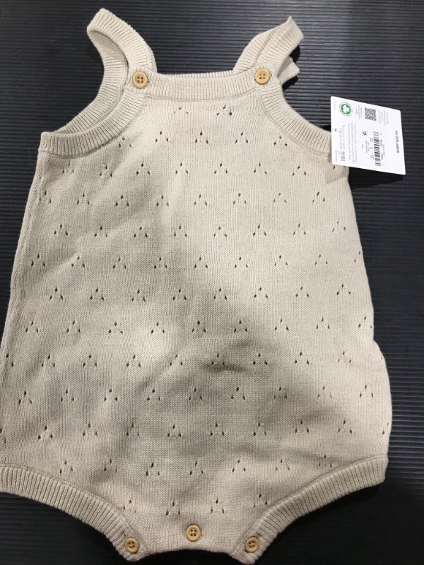 Photo 2 of Baby Organic Cotton Gauze Shortalls - Little Planet by Carter's 18M