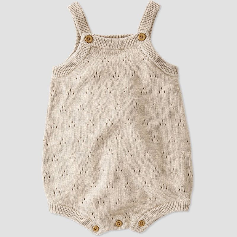 Photo 1 of Baby Organic Cotton Gauze Shortalls - Little Planet by Carter's 18M