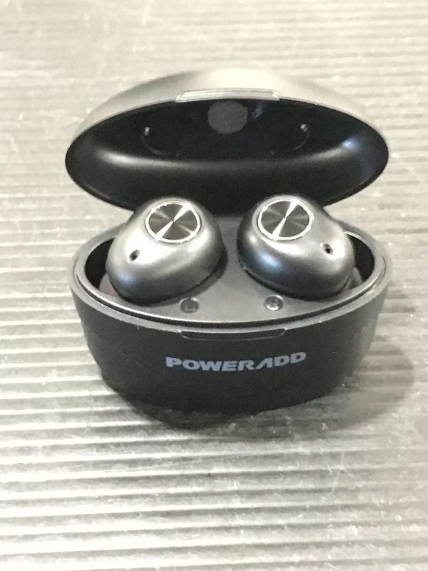 Photo 3 of Wireless Earbuds Bluetooth, POWERADD S9 Noise Cancelling TWS Ear Buds with Micro
