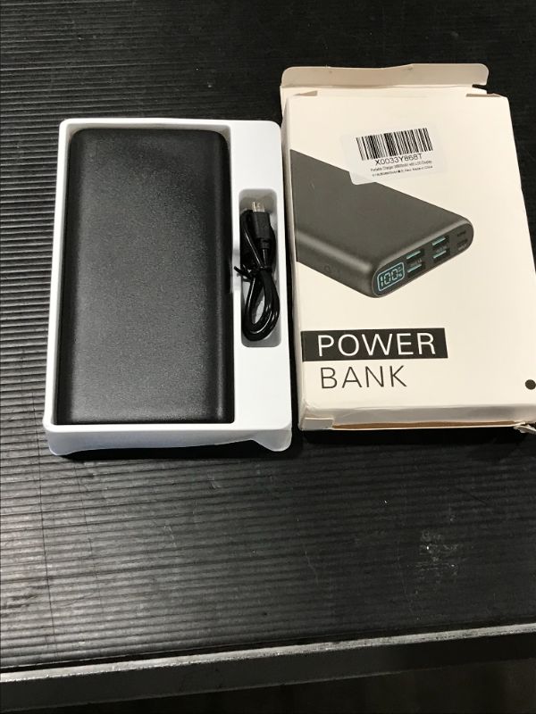 Photo 2 of Portable Charger 38800mAh,LCD Display Power Bank,4 USB Outputs Battery Pack Backup, Dual Input USB-C Phone Charging Compatible with iPhone 13 Pro Max/13 Mini/12,Android Samsung Galaxy/Pixel/Nexus/iPad
