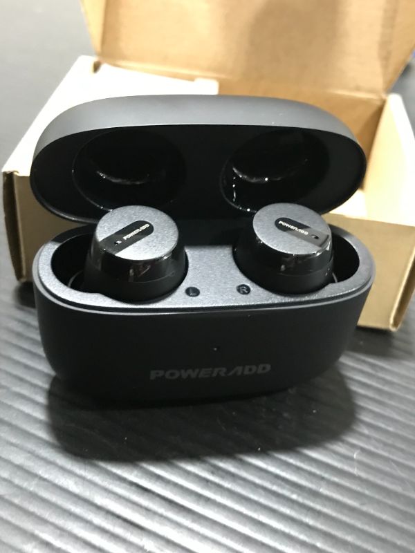 Photo 3 of Wireless Earbuds ANC, Bluetooth 5.2 Active Noise Canceling Headphones w/35H Playtime and Punchy Bass, Sport Earphones w/Wireless Charging, Touch Control, Twins and Mono Modes, IPX8
