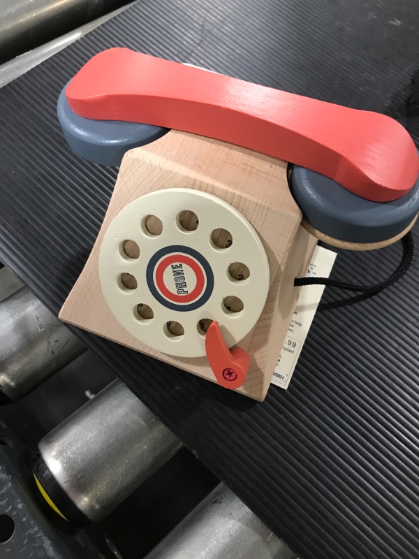 Photo 2 of Wooden Toy Rotary Phone - Hearth & Hand™ with Magnolia- HAS A BELL