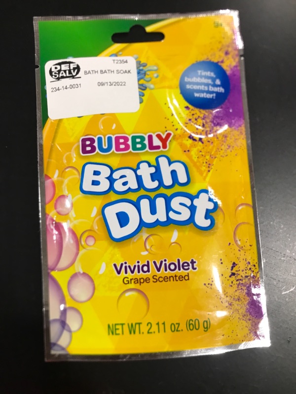 Photo 1 of 14-PACKS CRAYOLA BUBBLY BATH DUST