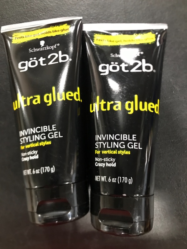 Photo 2 of 2-PACK Ultra Glued Invincible Styling Hair Gel