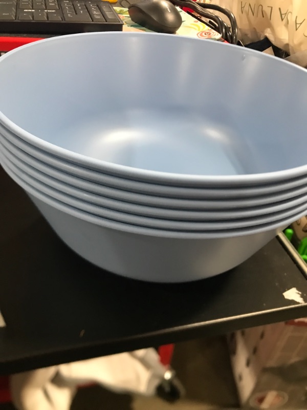Photo 2 of 6-BOWLS  114oz Plastic Serving Bowl