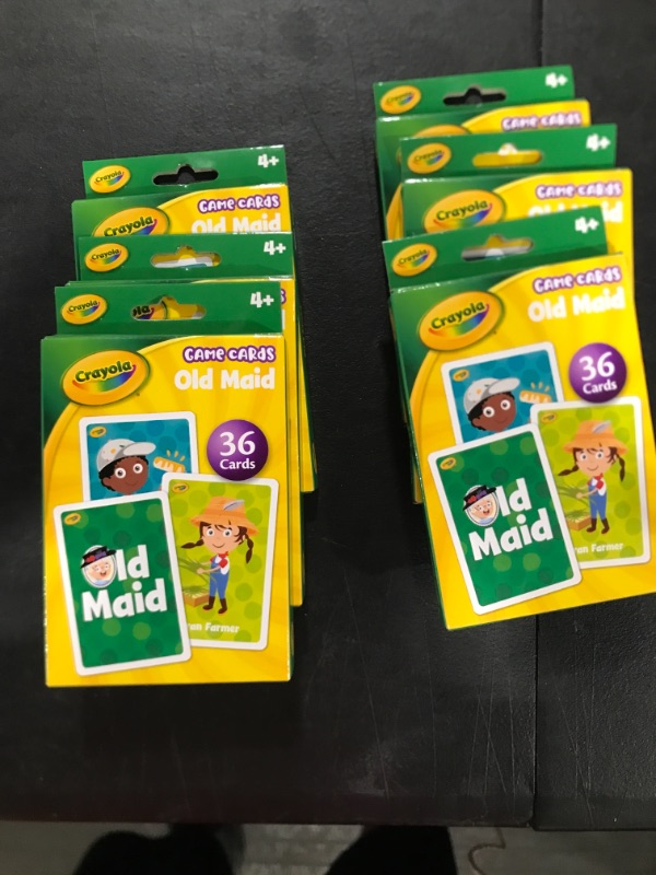 Photo 1 of 6 OLD MAID CARD GAME PACKS