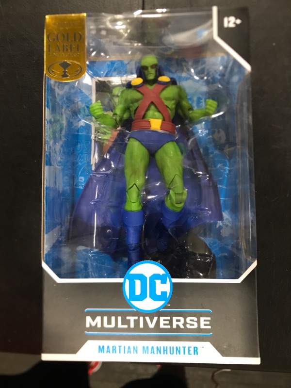 Photo 2 of DC Comics Multiverse Gold Label Martian Manhunter Action Figure (Target Exclusive)