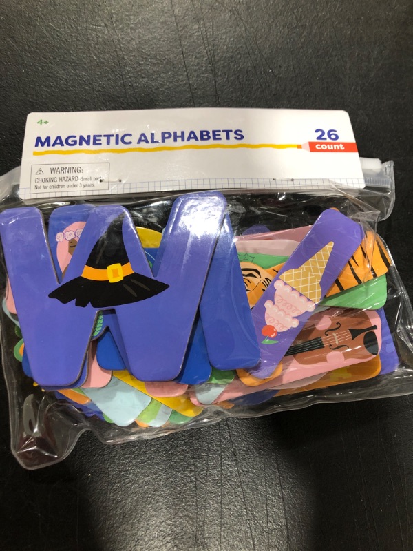 Photo 1 of 24 PACKS MAGNETIC ALPHABET