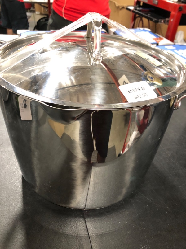 Photo 2 of 12qt Stainless Steel Stock Pot with Lid - Made By Design