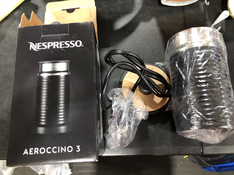Photo 2 of Nespresso Aeroccino 3 Frother - Black