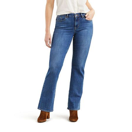 Photo 1 of Levi's Women's Classic Bootcut (Size 6-32) Lapis Awe, Cotton,Elastine,Polyester,Viscose
