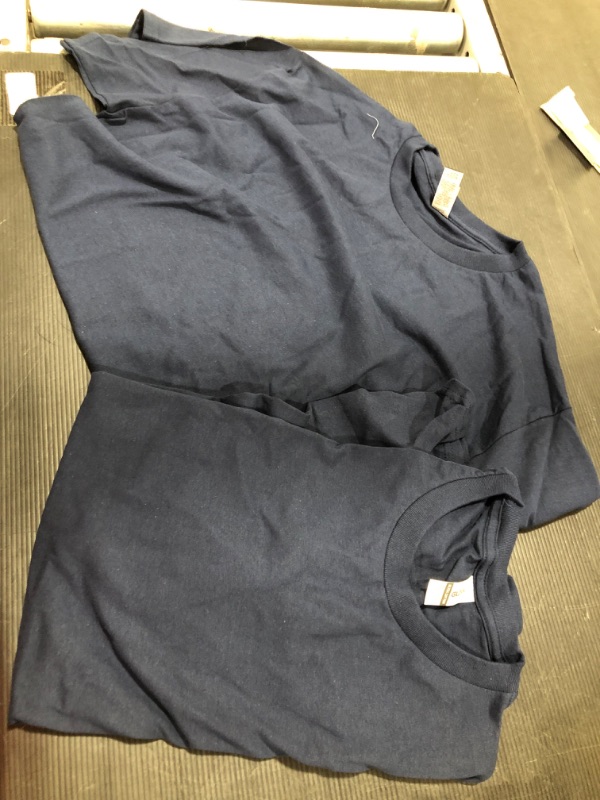 Photo 2 of (2 PACK) Gildan Men's Heavy Cotton T-Shirt, Style G5000, LG
