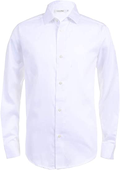 Photo 1 of Calvin Klein BOYS Dress Shirt Slim Fit 12
