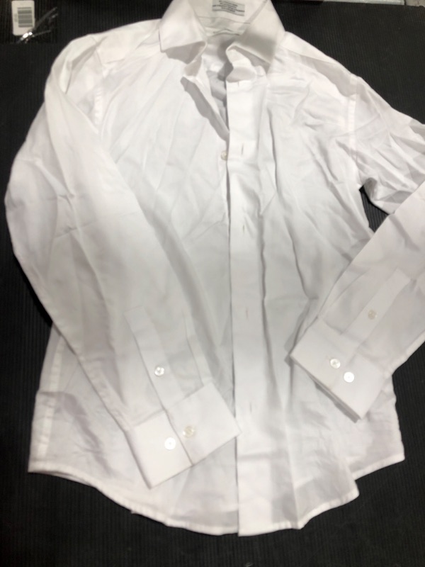 Photo 2 of Calvin Klein BOYS Dress Shirt Slim Fit 12
