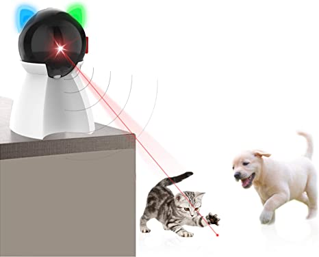 Photo 1 of TITIPET Laser Cat Toy, Rechargeable Motion Activated Cat Toys for Indoor Cats/Dogs/Puppy Interactive Cat Toy, Automatic On/Off and Silent, Cat Laser Toy Automatic
