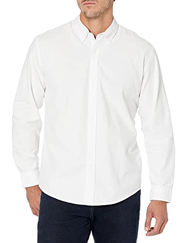 Photo 1 of Amazon Essentials Men's Regular-Fit Long-Sleeve Oxford Shirt L