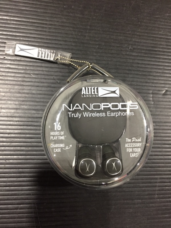 Photo 1 of Altec Lansing Nano Pods Truly Wireless Earphones 