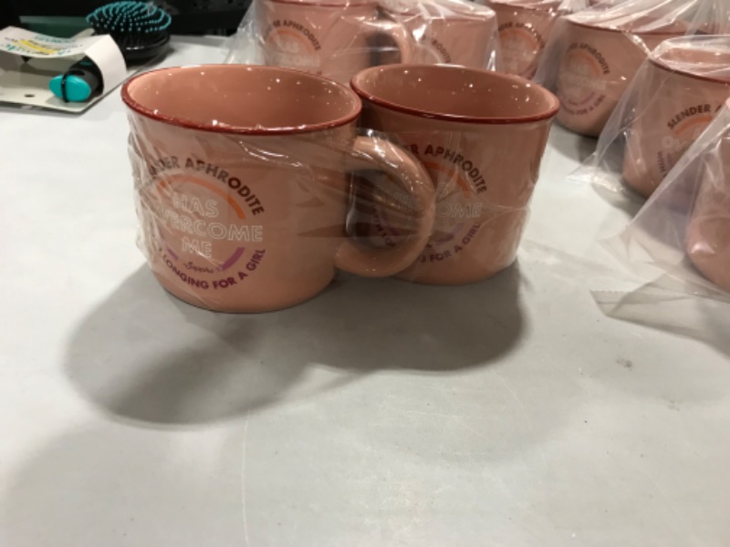 Photo 2 of 15oz Camper Mug Slender Aphrodite Pink - Pride - 2 pack