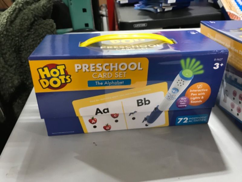 Photo 2 of Hot Dots Alphabet Set with 72 Activities Includes Interactive Audio Pen - Educational Insights
