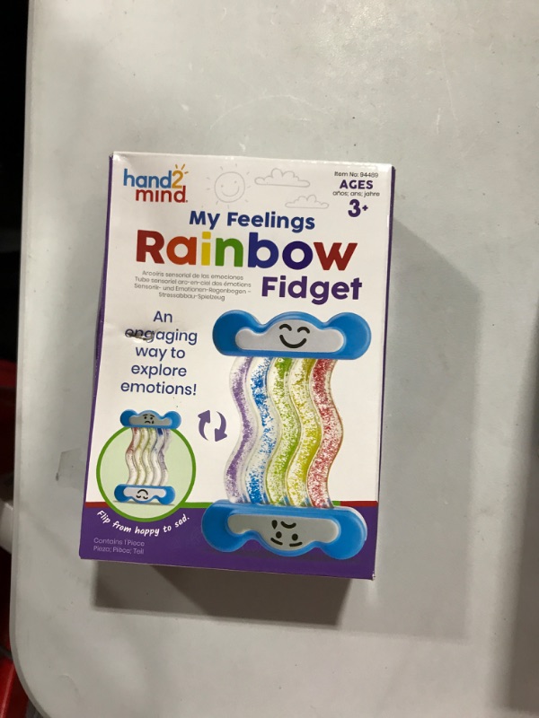 Photo 2 of My Feelings Rainbow Fidget - Hand2Mind
