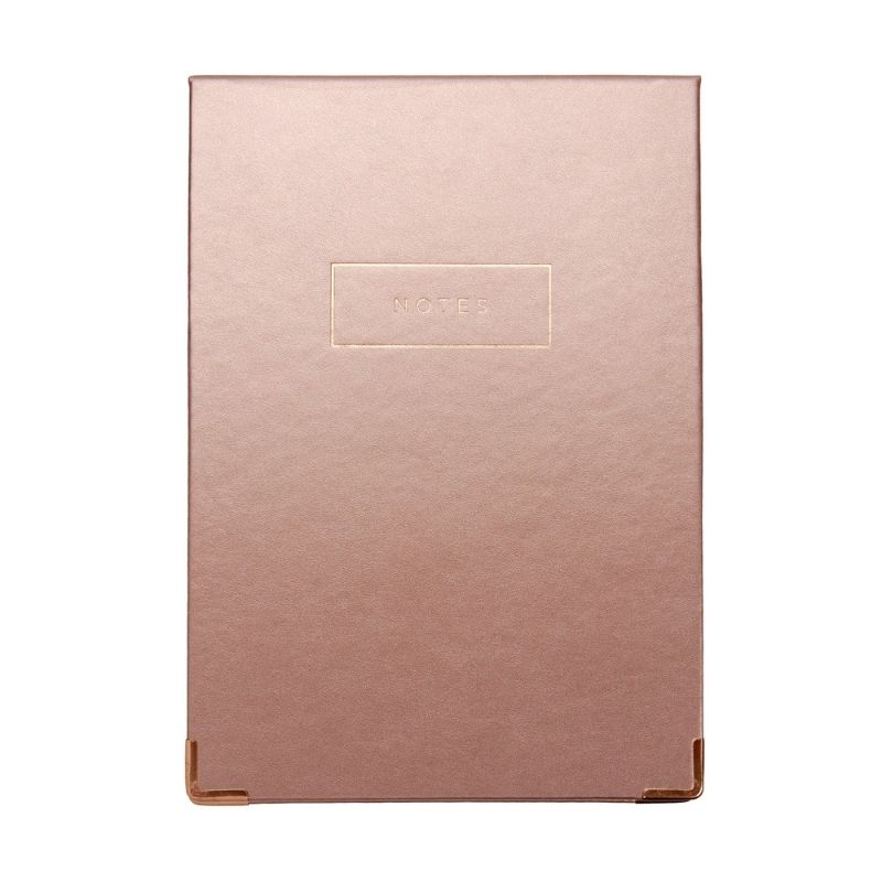 Photo 1 of Vegan Leather Paper Bloc Composition Notepad Blush - Russell+hazel
