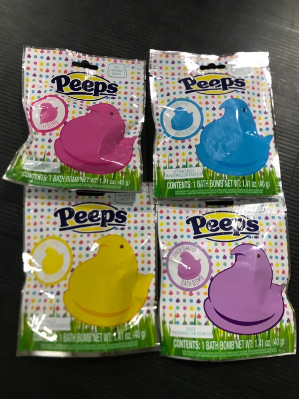 Photo 1 of  PEEPS brand Bath Bombs     12 Pieces   Variety of Colors