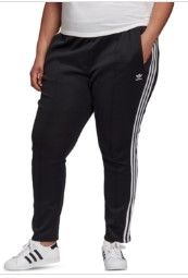 Photo 1 of Adidas Originals Women's Plus Size Superstar 3-Stripe Pants 2X