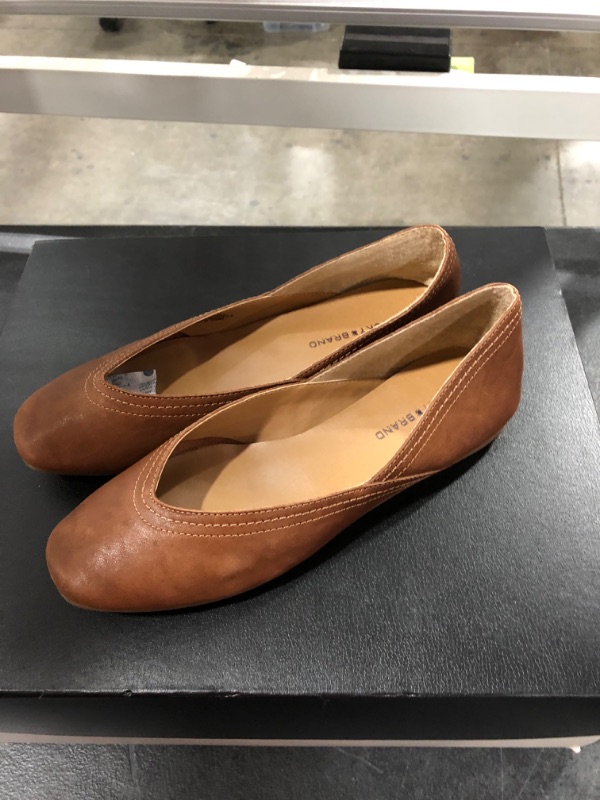 Photo 2 of Lucky Brand Alba flat leather ballet slipper 7.5