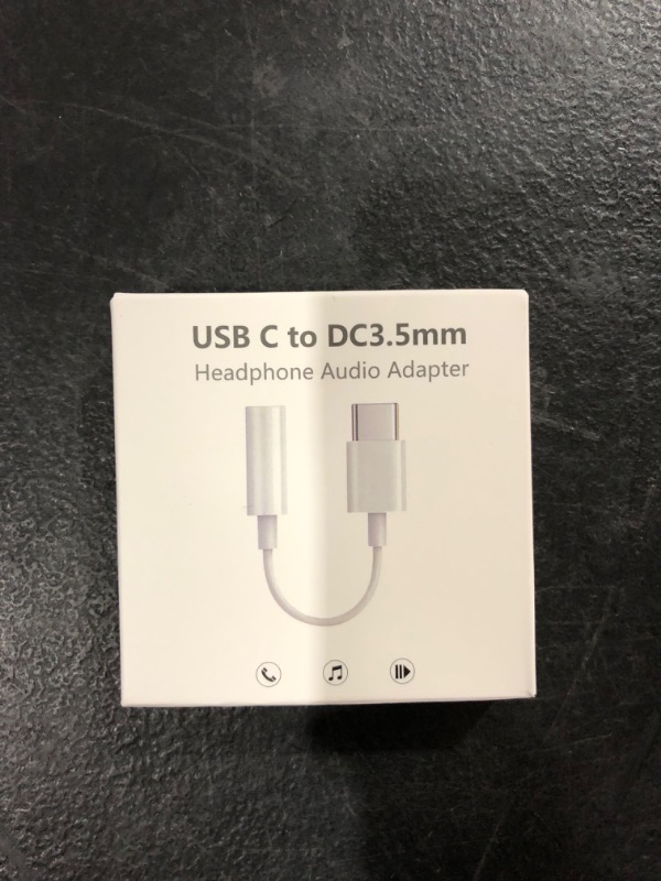 Photo 1 of USB-C to 3.5 mm Headphone Jack Adapter