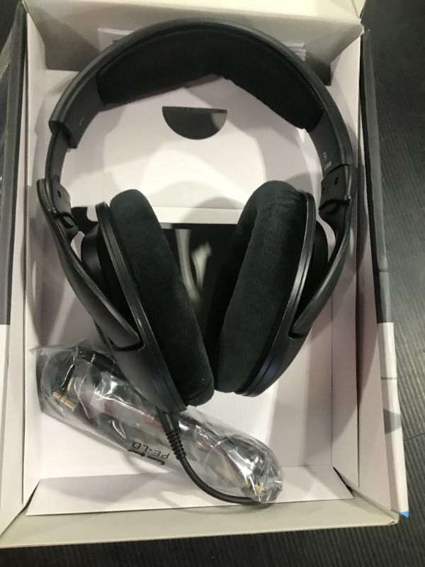 Photo 2 of Sennheiser HD 560 S Over-The-Ear Audiophile Headphones - Neutral Frequency Response, E.A.R. Technology for Wide Sound Field, Open-Back Earcups, Detachable Cable, (Black) (HD 560S)
