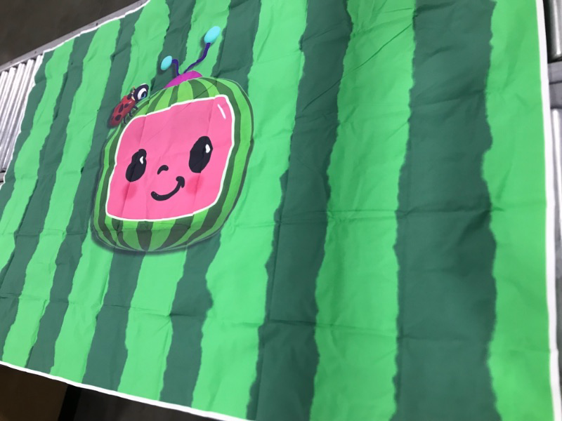 Photo 2 of  Cartoon Melon Backdrop Cartoon Party Decorations Birthday Banner Wall Decro   SIZE 6 X 4 FT