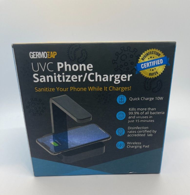 Photo 1 of Phone Sanitizer Charger UVC Phones Carry More Bacteria Than Toilet Seats
