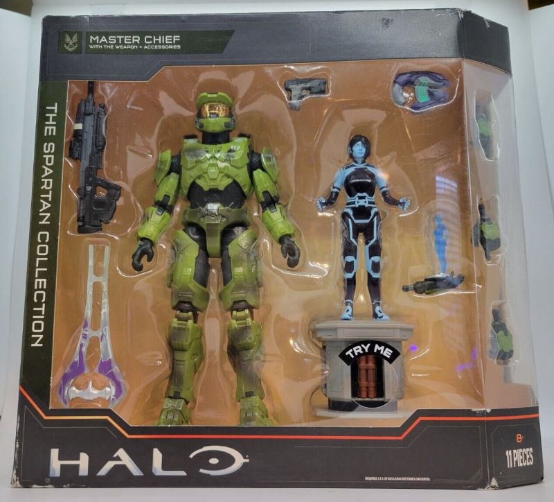 Photo 1 of 2022 HALO Spartan Collection HALO & CORTANA LIGHT up Series 5
