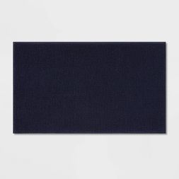 Photo 1 of 20"x34" Fine Chenille Memory Foam Bath Rug - Threshold™

