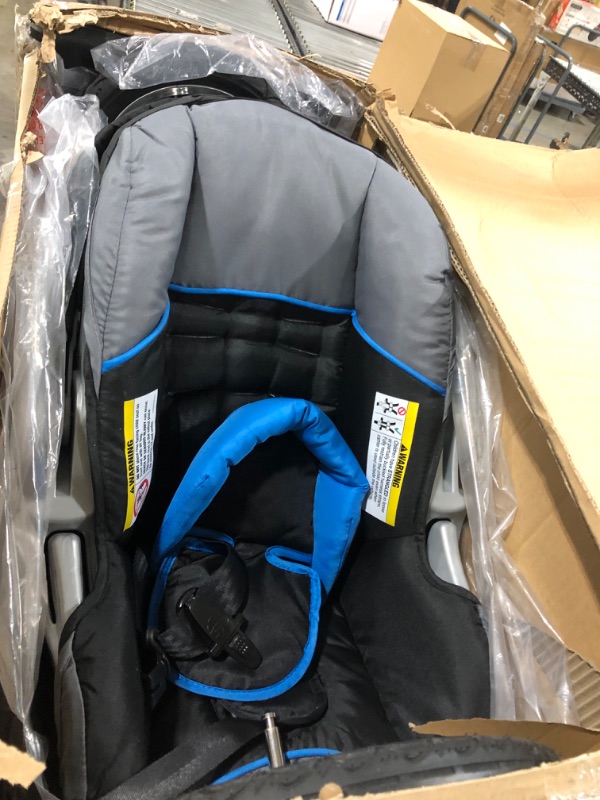 Photo 3 of Baby Trend Expedition Travel System - Millennium Blue