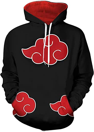 Photo 1 of 3D mens hoodies sweater Akatsuki Japanese Anime Hatake Kakashi Adult Hoodie for men and women
SIZE S 